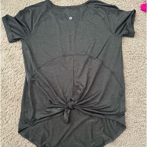 Lulu Lemon tie back top